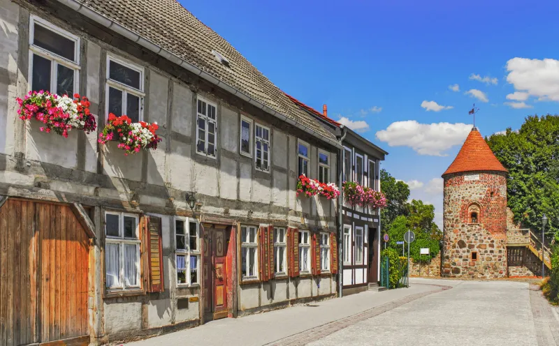 Die Kleinstadt Burg