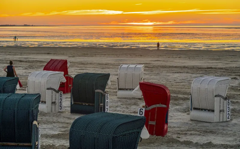 Strand in Esens-Bensersiel