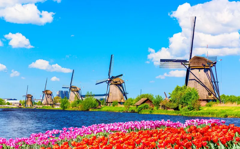 Windmühlen von Kinderdijk