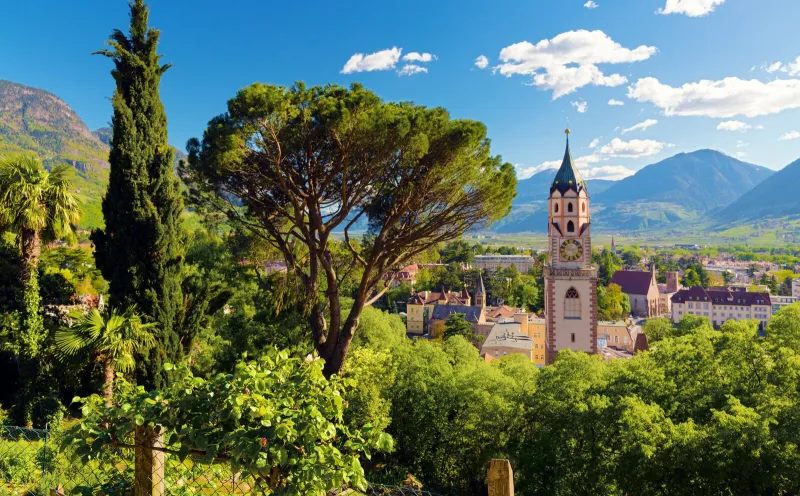 Blick auf Meran