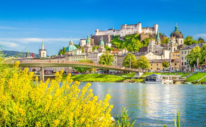 Blick auf Salzburg