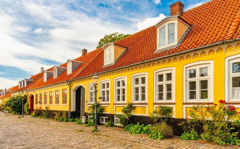 Altstadt in Praestö
