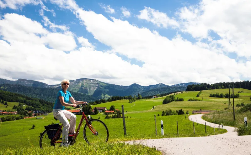 Radler im Allgäu