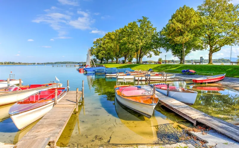 Boote Chiemsee