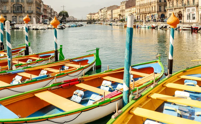 Boote in Séte