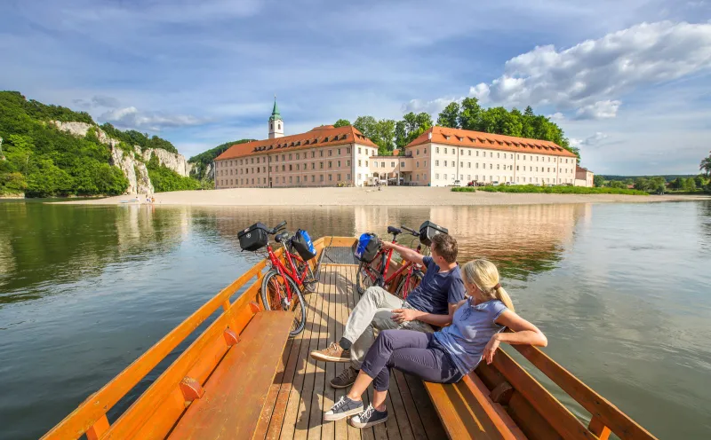 Bootsfahrt zum Kloster Weltenburg
