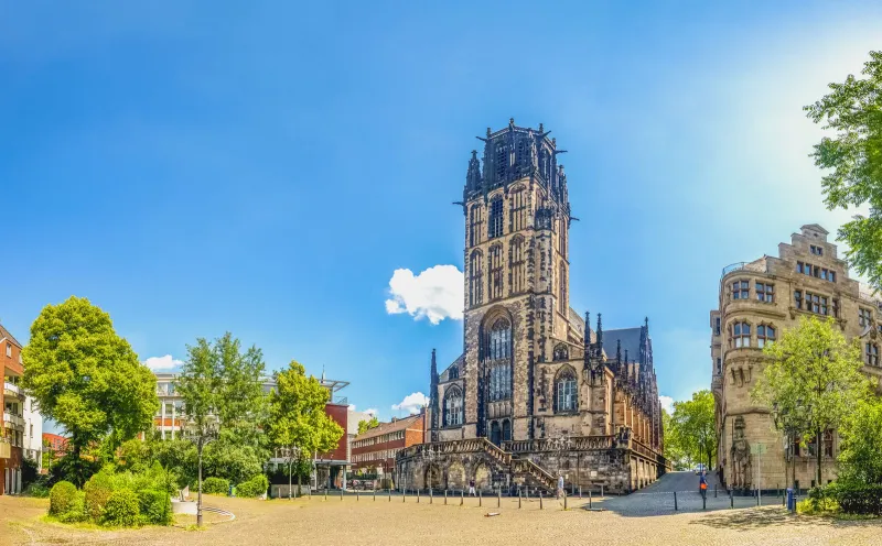 Die Salvatorkirche in Duisburg