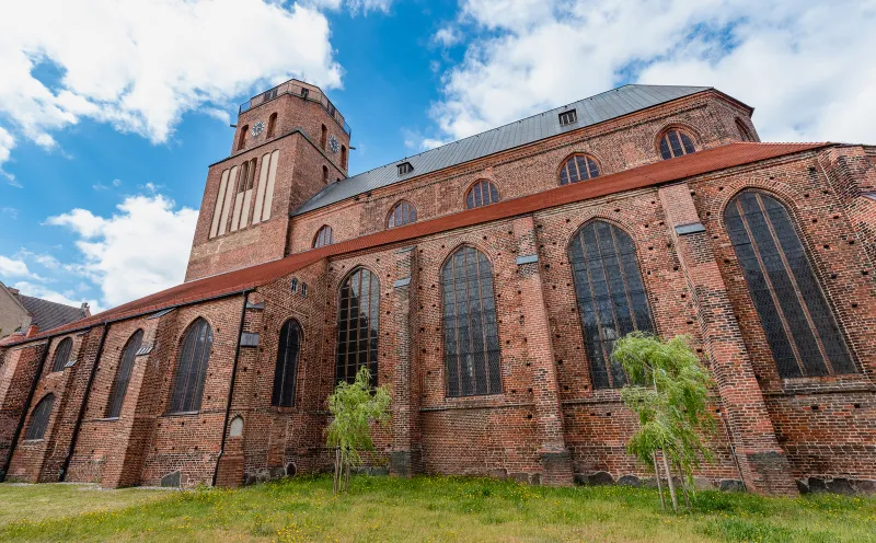 Die St. Petri-Kirche in Wolgast