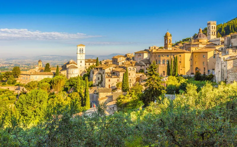 Radreisen im Frühling - Assisi