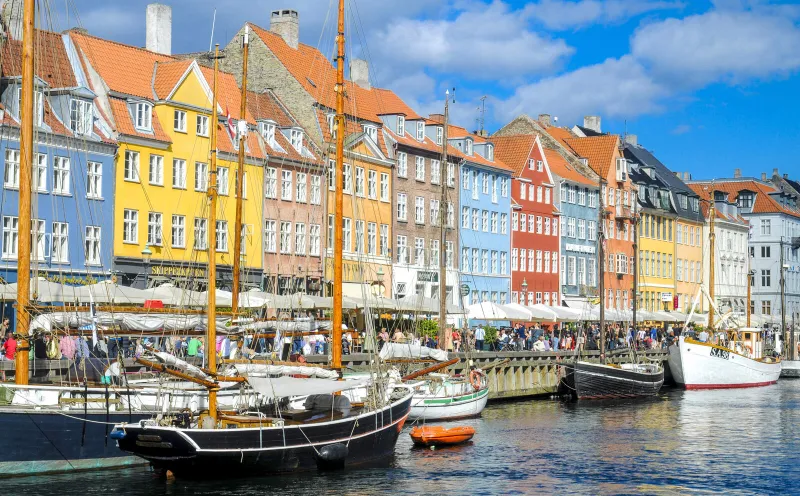 Nyhavn in Kopenhagen