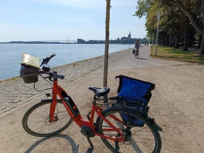 Blick auf Stralsund