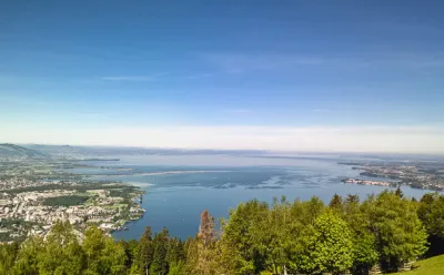 Blick vom Pfänder auf den Obersee
