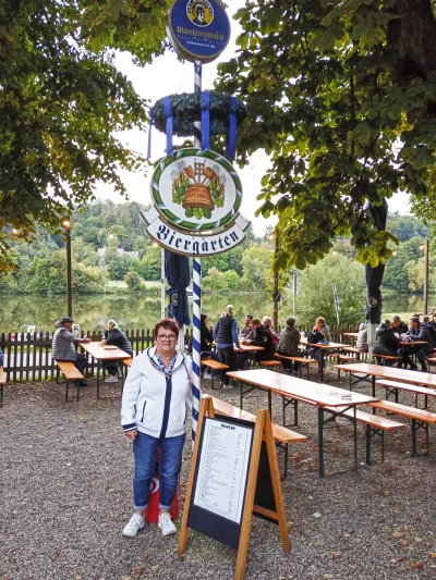 im Biergarten