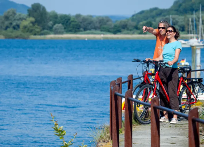 Überlinger See, Bodensee-Radweg