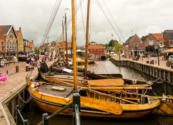 Der Hafen in Bunschoten-Spakenburg