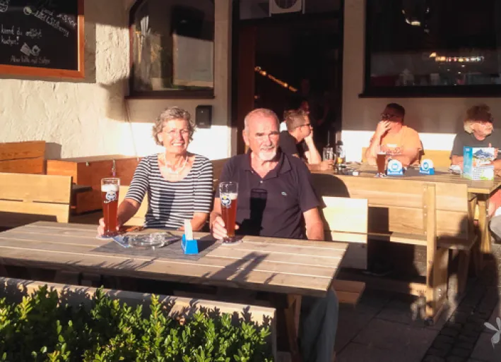 Pause in Tegernsee