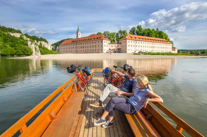 Radreisen an der Donau, Kloster Weltenburg