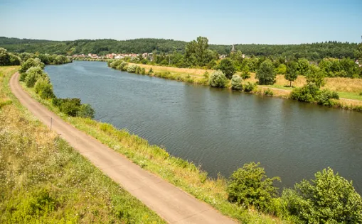 Saar-Radweg, Saarbrücken