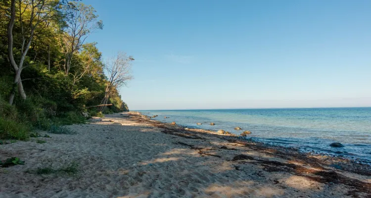 Strand zwischen Groß Schwansee und Boltenhagen