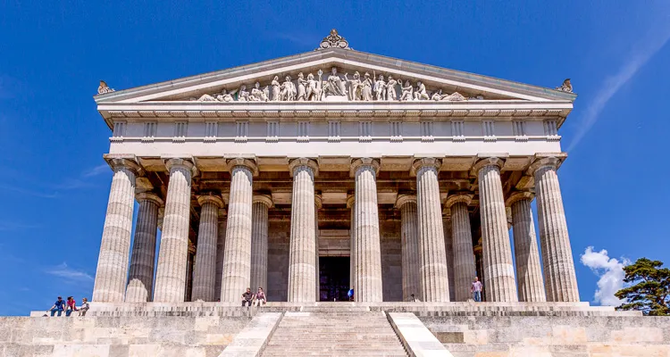 Die Walhalla in Donaustauf