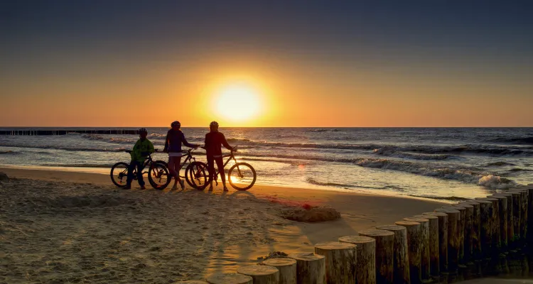 Familien-Radreisen - Familien Radtour an der Ostsee