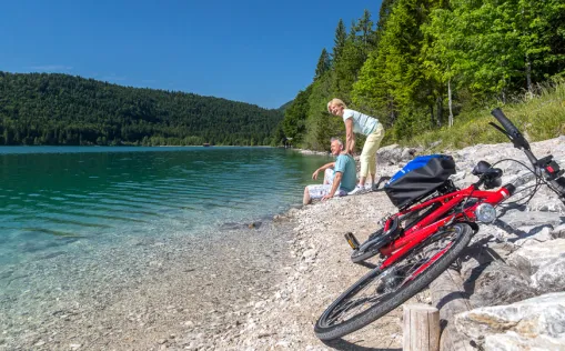 Radtour an den Seen in Oberbayern