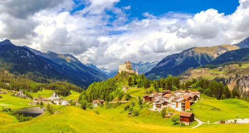 Radtour von St. Moritz nach Innsbruck