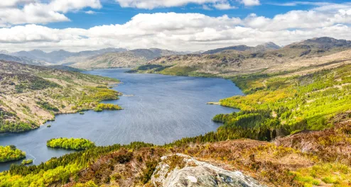 Loch Katrine im Trossachs National Park